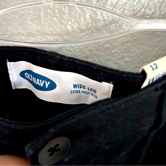 Old navy high rise wide leg pants sz 12 - Picture 3 of 4